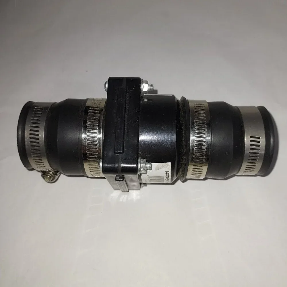 Check Valve 148102 1-1/4" - 1-1/2" Sump with Stainless Steel Bands - Picture 4 of 7